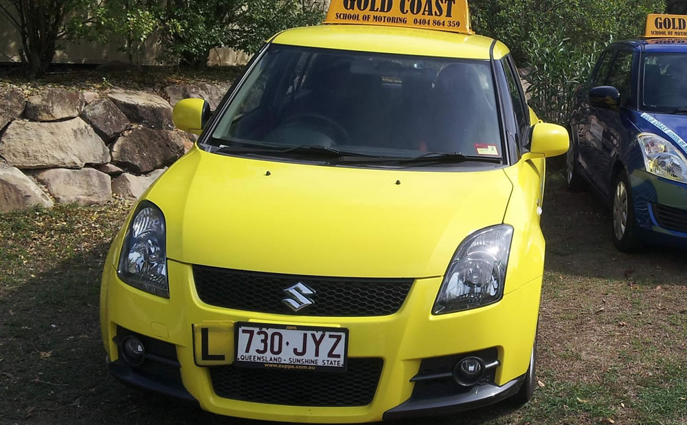 Manual driving lessons gold coast