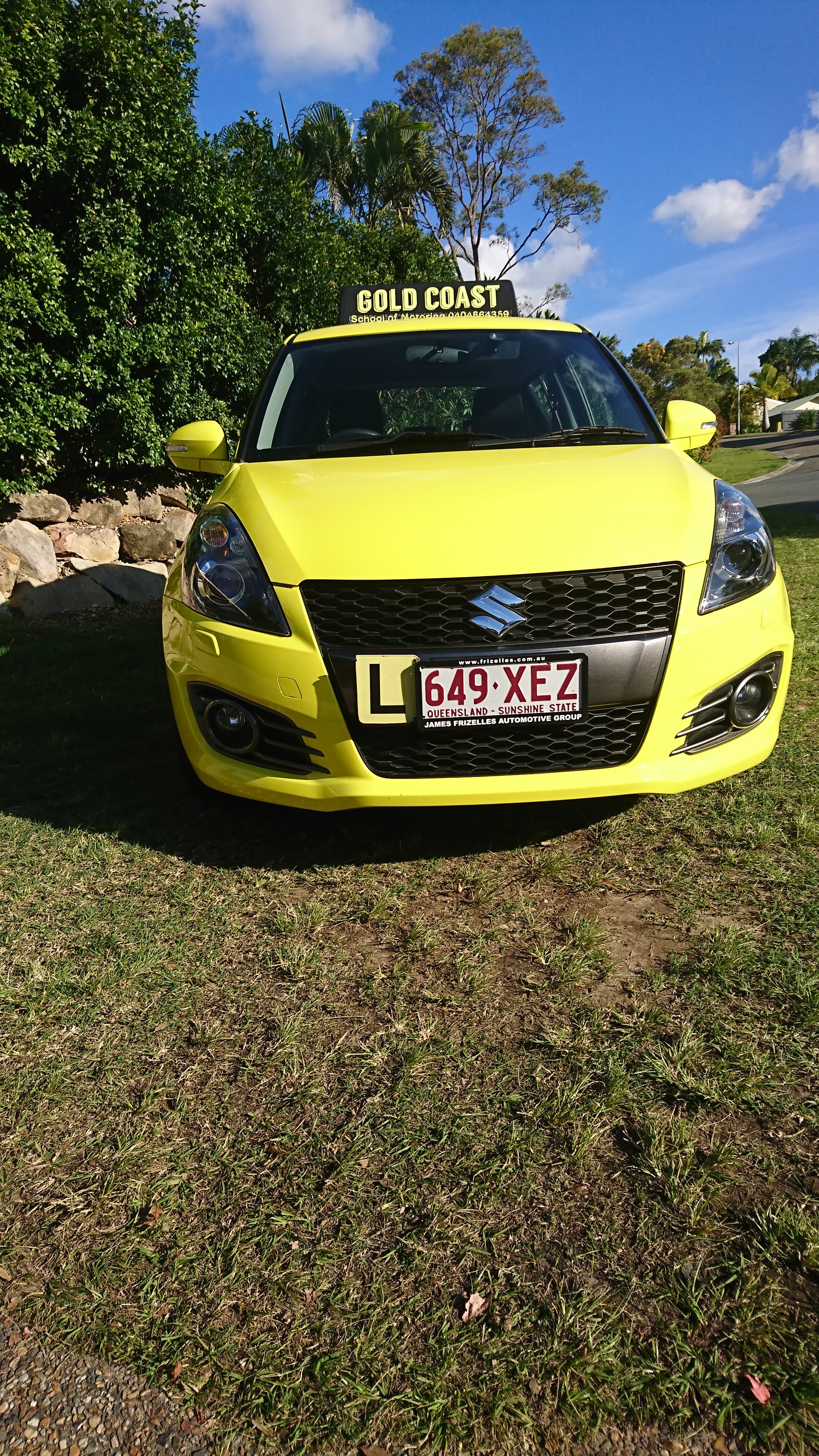 new manual driving lessons car gold coast